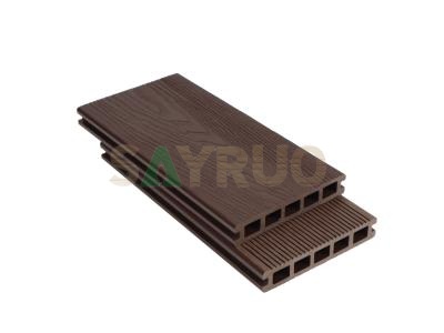 3D deep embossing wood grain decking